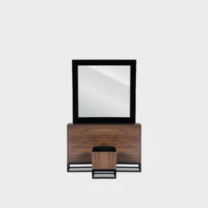 RETRO DRESSER TABLE WITH MIRROR
